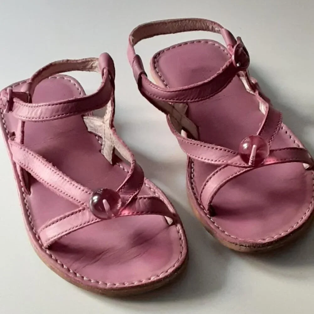 Jacadi pink leather